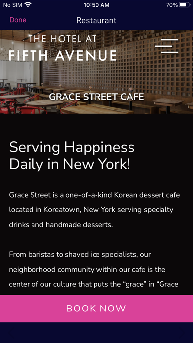 Hotel at 5th Avenue Screenshot