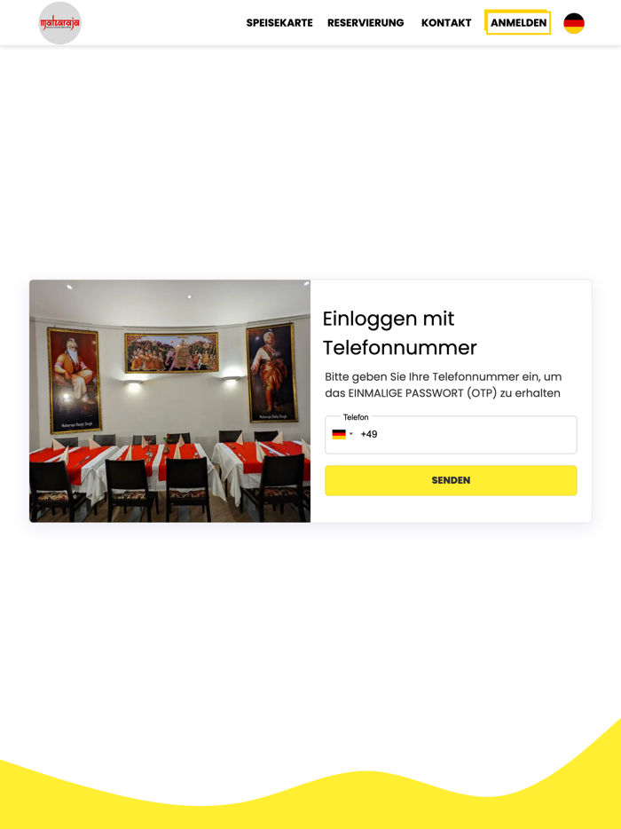 Restaurant Maharaja Seden