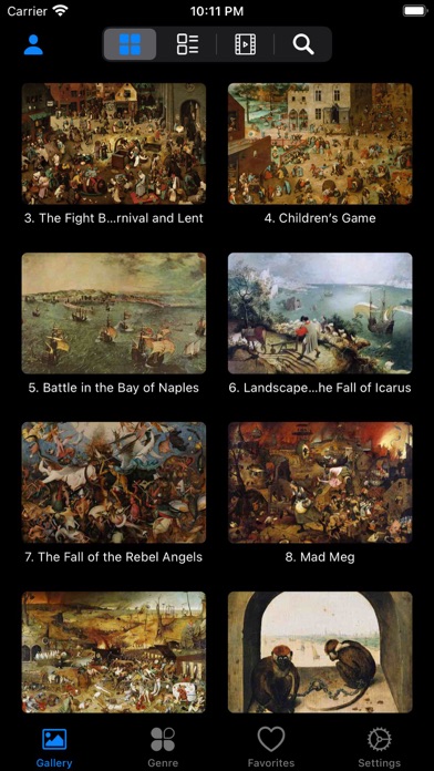 Artlist - Bruegel Collection Screenshot