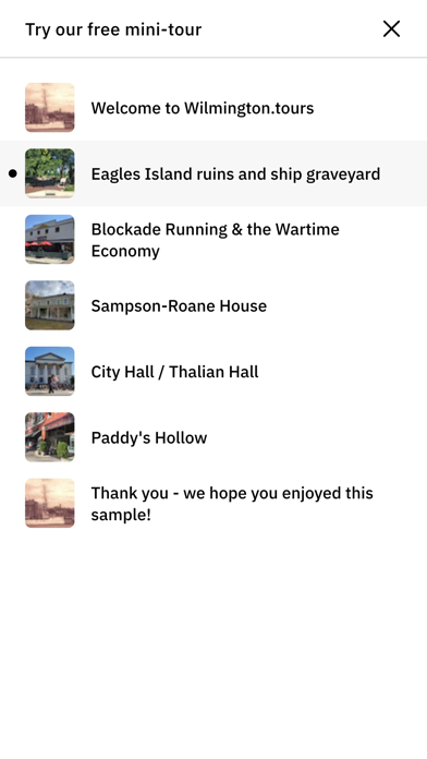 Wilmington.tours Screenshot