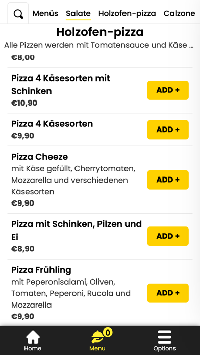 Miami Pizza Reilingen Screenshot