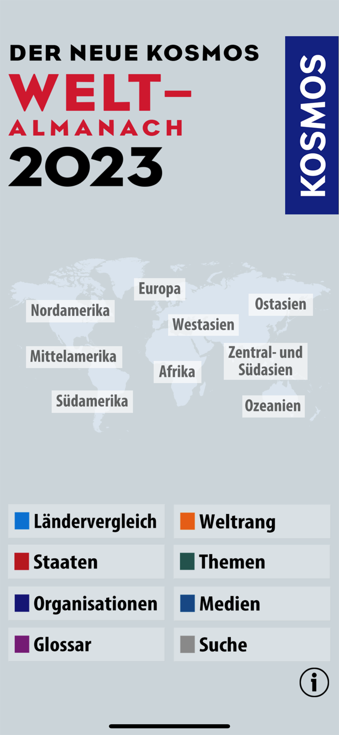 KOSMOS Welt-Almanach 2023