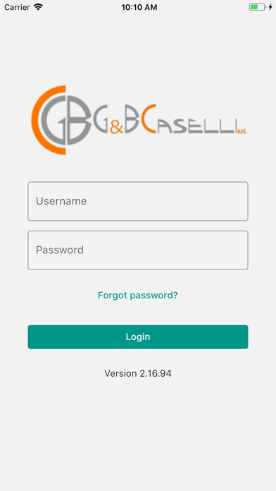 G&B Caselli B2B Screenshot