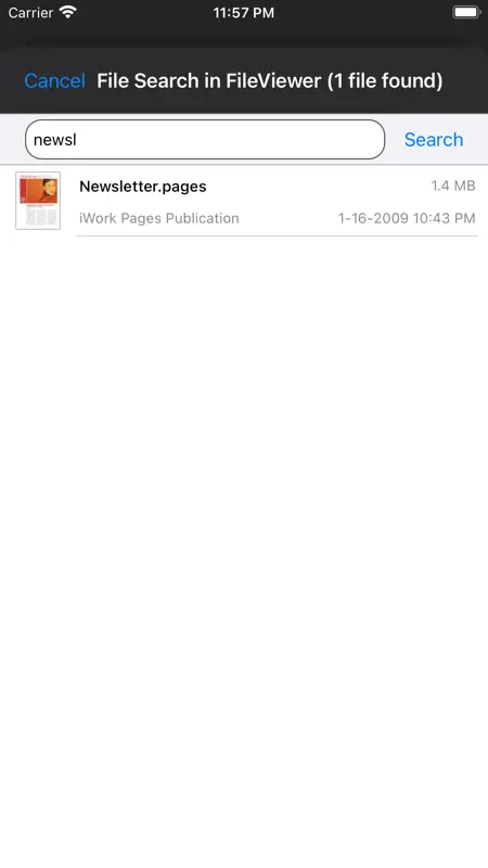 FileViewer USB for iPhone screenshot 9 of 9