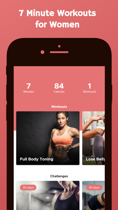 7 Minute Workout for Women Screenshot