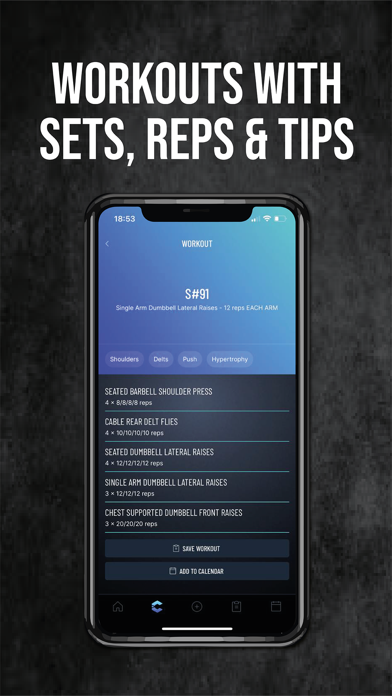 CMPND WorkOutPro Screenshot