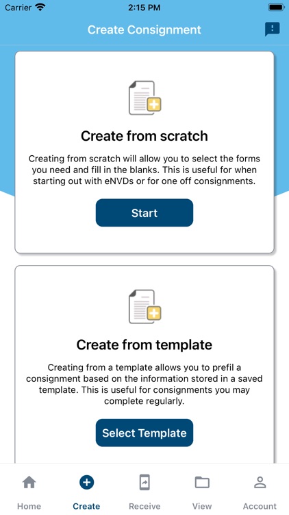 eNVD Livestock Consignments