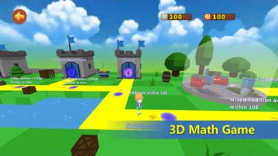 Kids Math Games 3D Screenshot