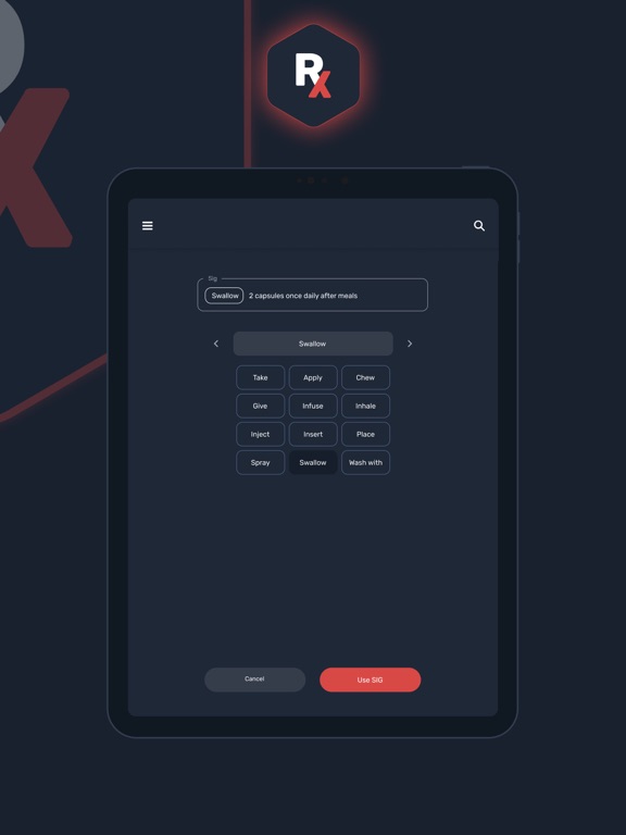 NeoMed Rx iPad screenshot 7 - Medical app
