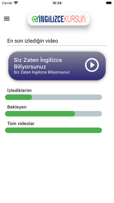 İngilizce Kursu Screenshot