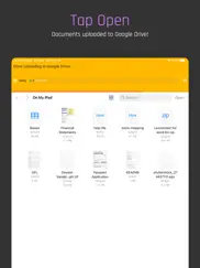 docu boss for google drive iPad Captures Décran 4