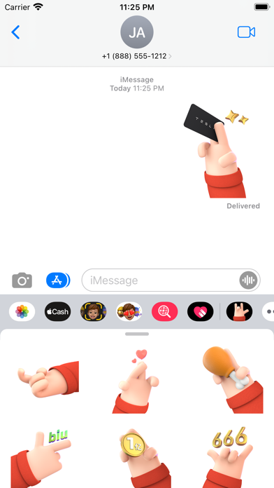 Cute Hand Gesture Screenshot