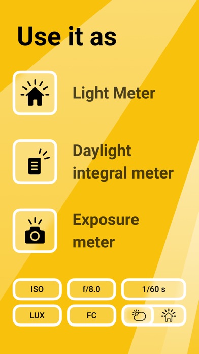 Lux Light Meter for Mobile Screenshot