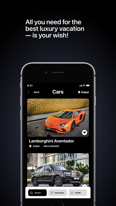 Alluxe - Luxury Rental Screenshot