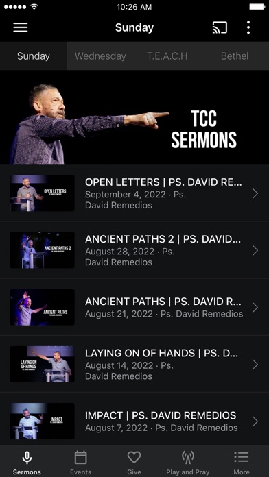 Trinity Christian Center Screenshot