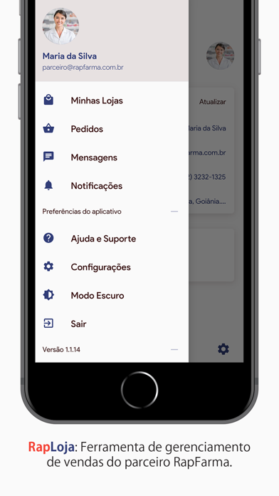 RapLoja Ferramenta do Parceiro Screenshot