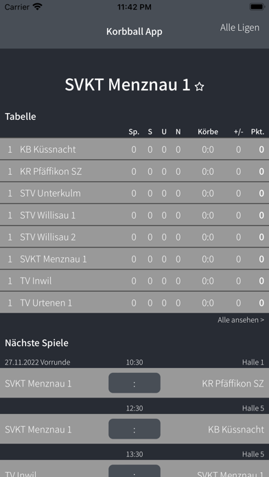 Korbball IVK Screenshot