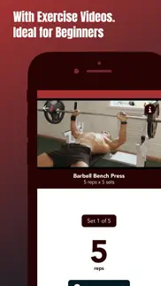 barbell exercises iphone screenshot 4