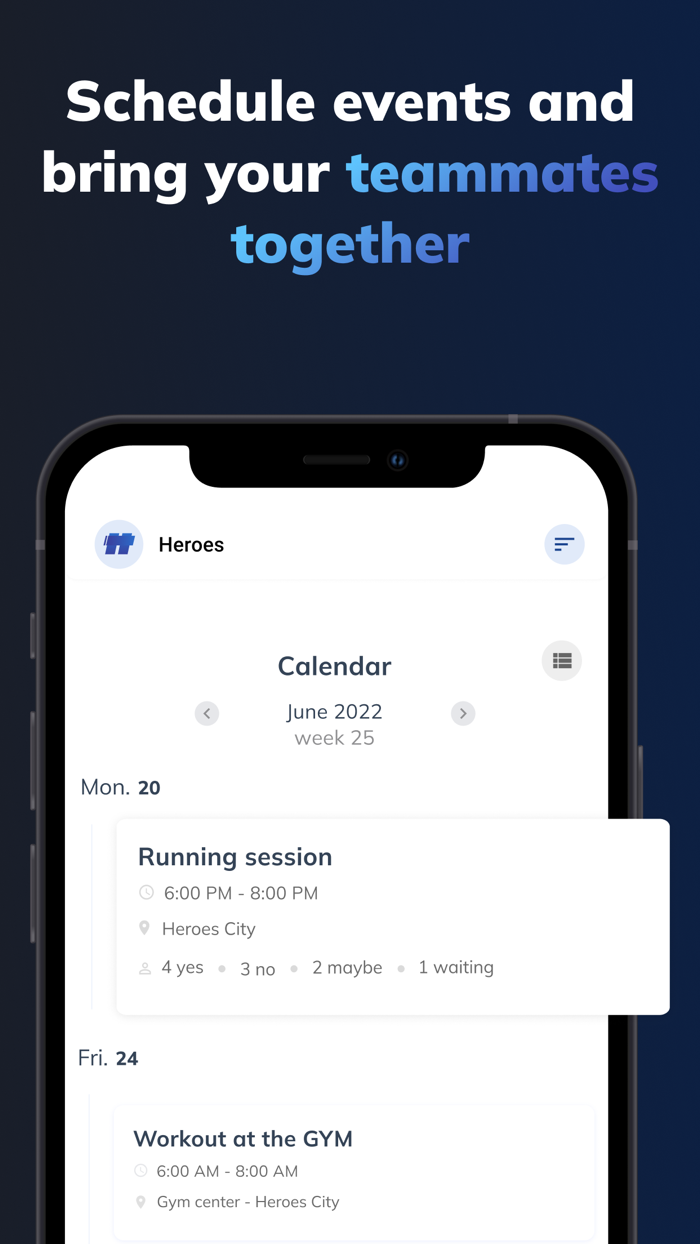 Team Trainer - Team Manager