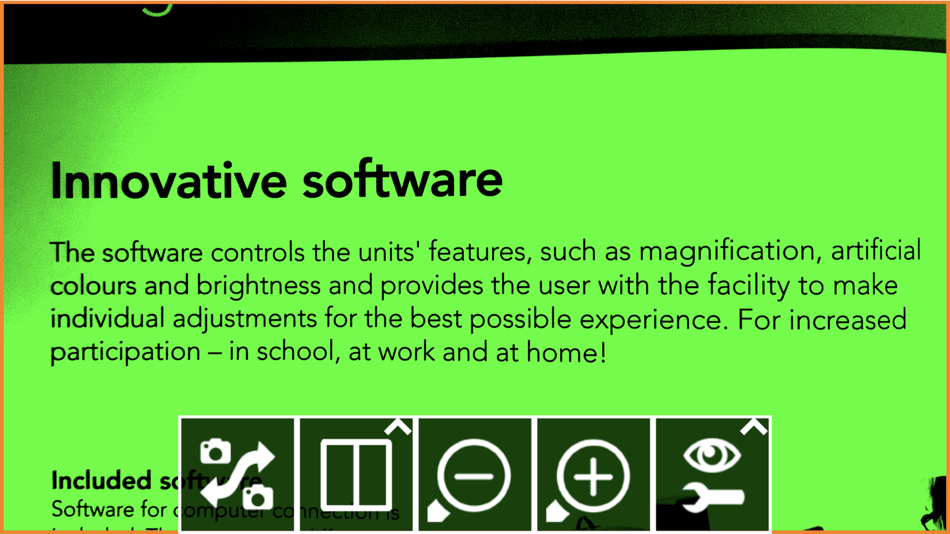 #2. MagniLink Viewer (iOS) Podle: LVI Low Vision International AB