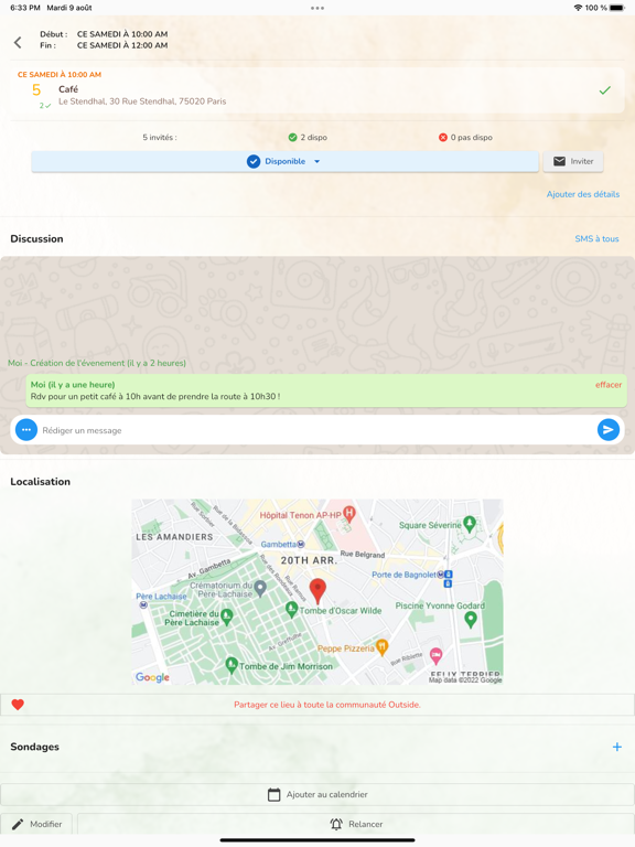 Screenshot #6 pour Outside App