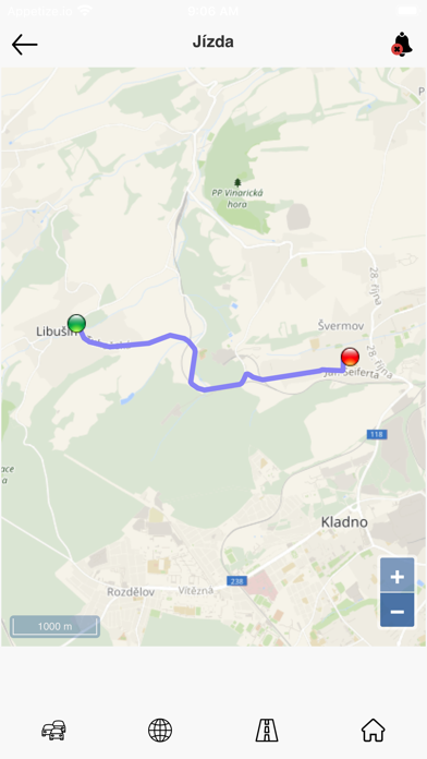 Logiscare track! Screenshot