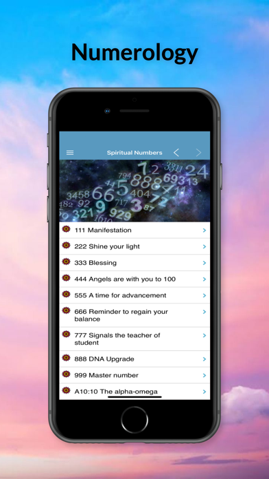 Spiritual Numbers Screenshot