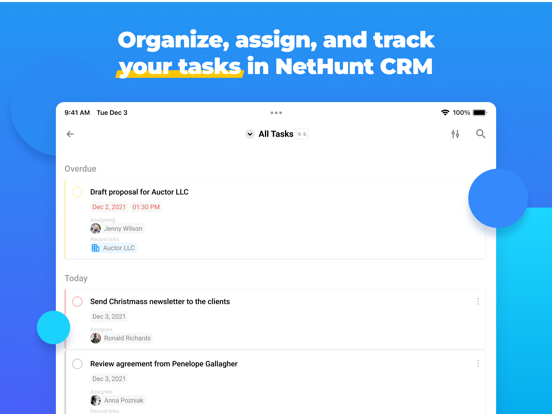 Screenshot #6 pour NetHunt CRM