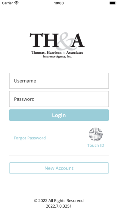 Thomas, Harrison&Assoc Online Screenshot