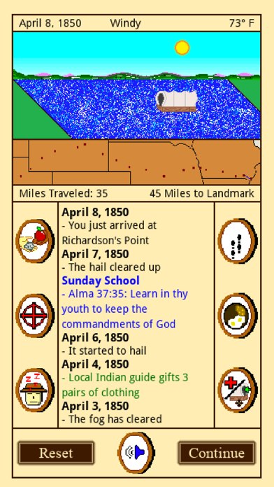 Mormon Trail Screenshot