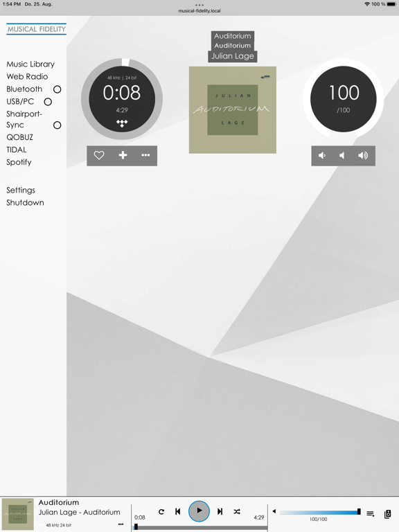 App screenshot