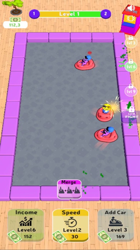 #1. Bumper Merge (iOS) 由: Utku Yazici
