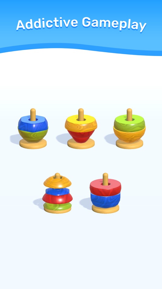 #2. Wood Sort (iOS) 由: Samet Ersan