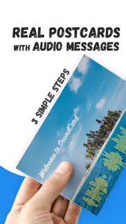 postcards w/ sound - soundcard iphone screenshot 1