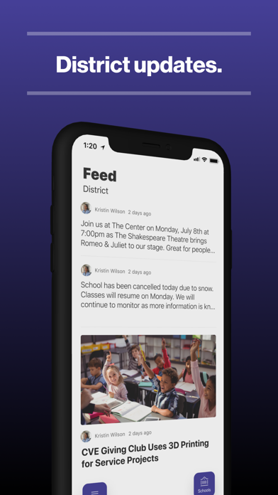 Denmark School District WI Screenshot