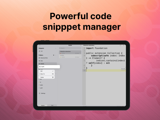 Snippet Dev Tools - Codelimeのおすすめ画像1