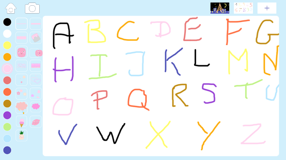 #7. Magic Draw Paint Kid & Toddler (iOS) Podle: Raymond GUITTONNEAU