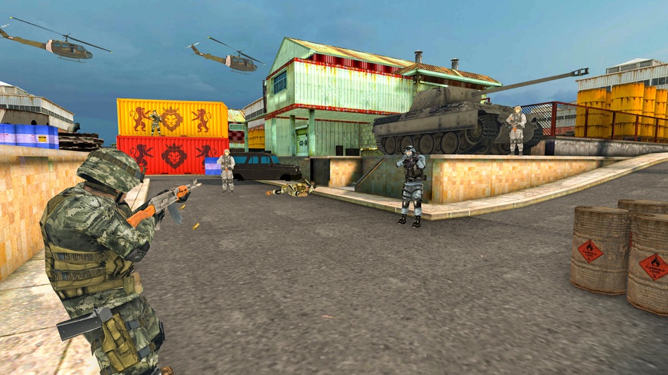 #4. FPS Commando Shooting 3D (iOS) 由: Shahid Iqbal Iqbal