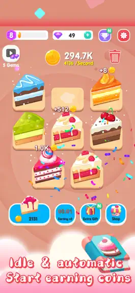 Game screenshot Merge Cake Mania apk