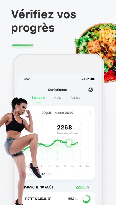 Screenshot #3 pour Compteur de Calories & Régime