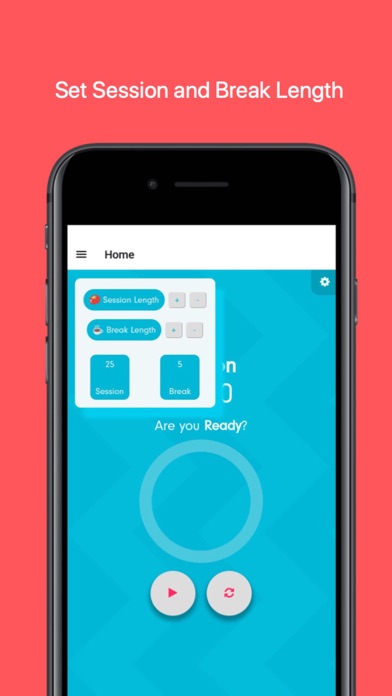 Pomodoro Timer App Screenshot
