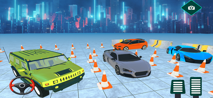 Car Parking City School Drive