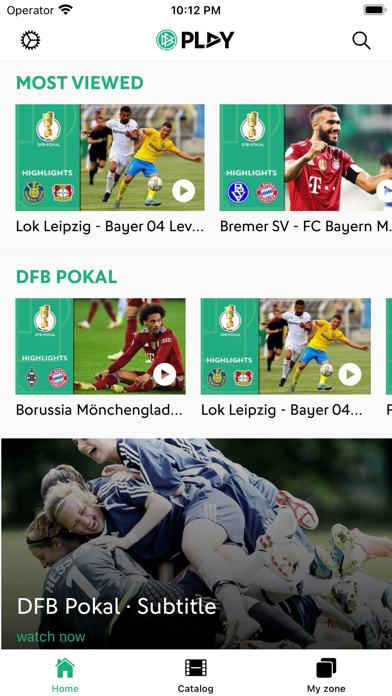 DFB Play Screenshot