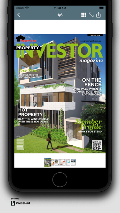 Property Club Magazine Screenshot
