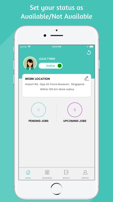 GrabMassage Therapist Screenshot