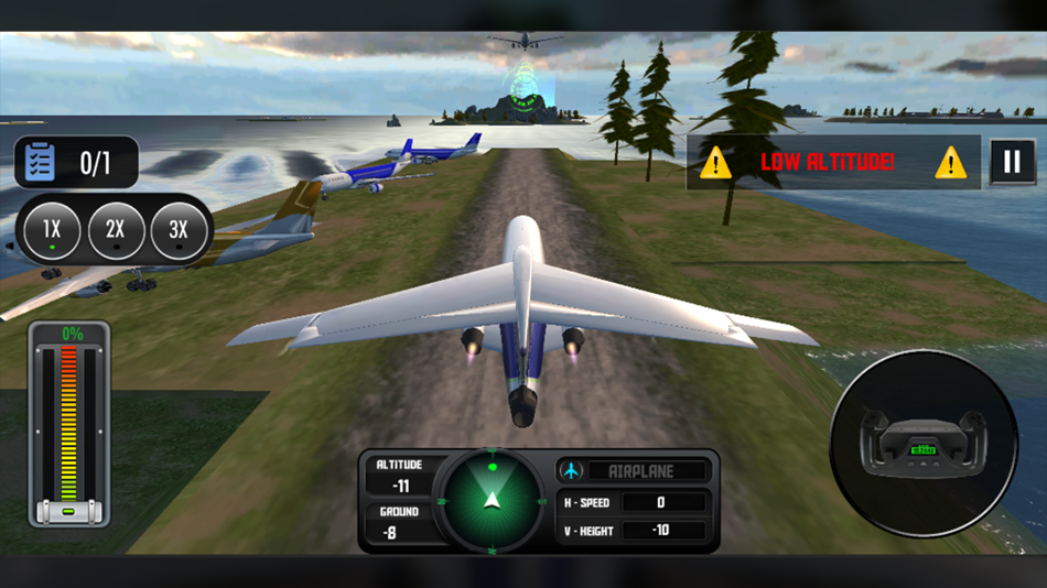 #4. Airplane Simulator-Pilot Game (iOS) 来自: Shaikh M Shaheel Shahzad