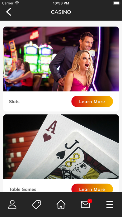 Rocky Gap Casino Screenshot