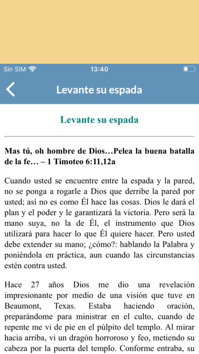 Devocionales Cristianos Biblia Screenshot