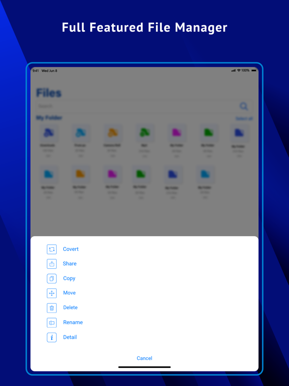 Video Manager - Offline Play iPad screenshot 4 - Utilities app