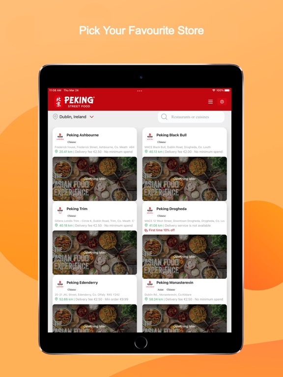 Screenshot #5 pour Peking Asian Street Food